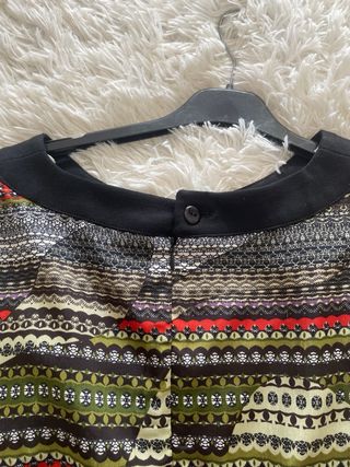 Vestido recto con forro Lola Candela Talla M