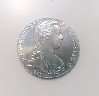 Preciosa moneda 1 Thaler 1780 de plata!