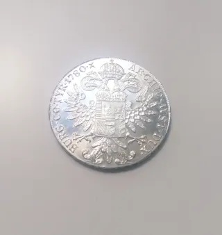 Preciosa moneda 1 Thaler 1780 de plata!