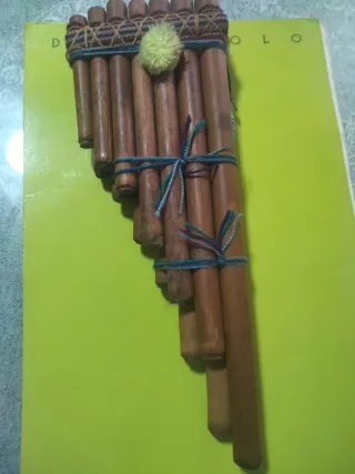 Flauta de Pan Zampoña Artesanal zampoña andina