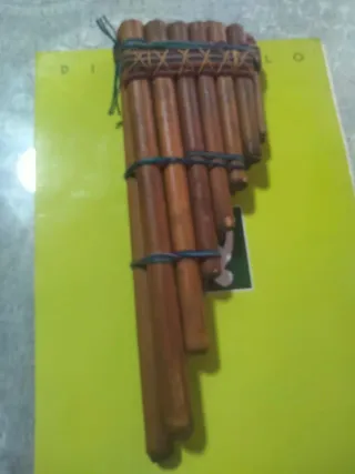 Flauta de Pan Zampoña Artesanal zampoña andina