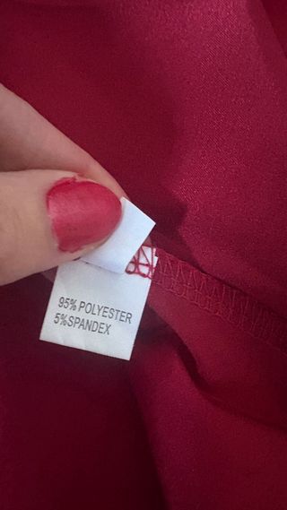 Camicetta bordeaux  manica corta nuova