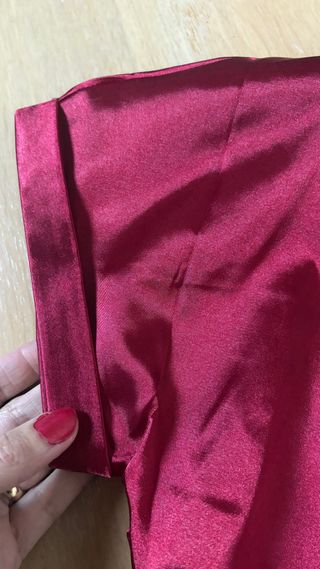 Camicetta bordeaux  manica corta nuova