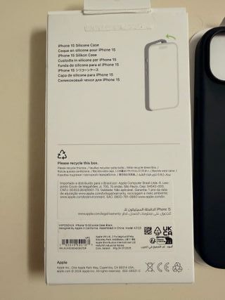 Funda iPhone 15 Negra MagSafe