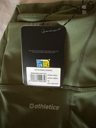 Leggings verdes Blue Banana mujer