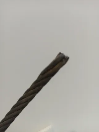 22 m cable de acero 6 mm