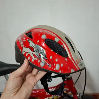 Bicicleta infantil Cars Roja