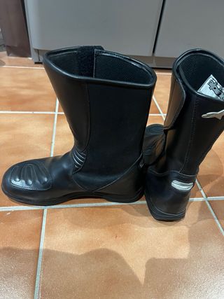 Botas Moto Alpinestars Piel Negra Talla 41