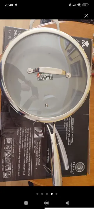 Sartén MasterPRO Argent 3 4.7L