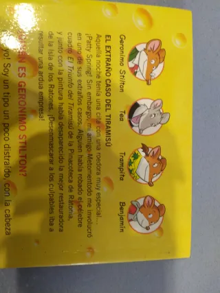 El extraño caso del tiramisú: Geronimo Stilton 49