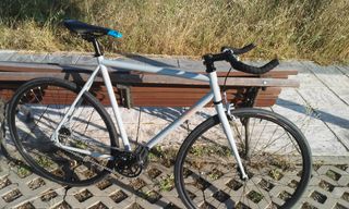 Bicicleta Fixie Gris