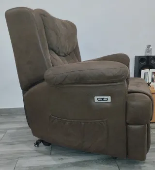 Sillón relax elevador de piel