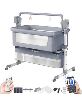 Cuna colecho mecedora eléctrica