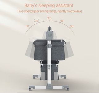 Cuna colecho mecedora eléctrica