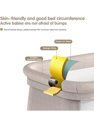 Cuna colecho mecedora eléctrica