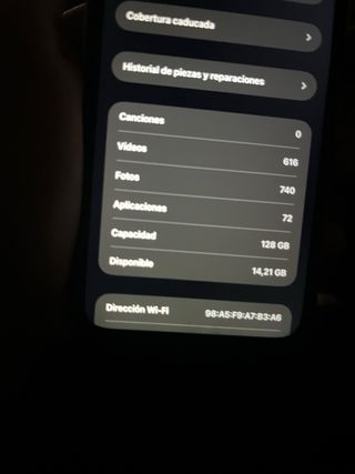 iPhone 11 Batería al 71%