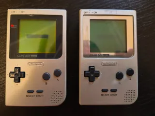 Nintendo Game Boy Pocket Plata y amarilla