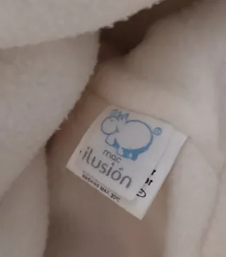 Abrigo y capota bebé Mac ilusión rosa