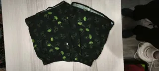 Calzoncillos con estampado de calaveras.