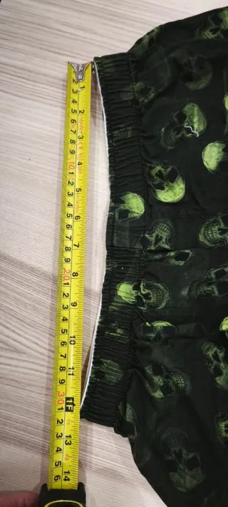 Calzoncillos con estampado de calaveras.