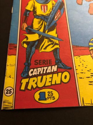 2 comics serie CAPITAN TRUENO