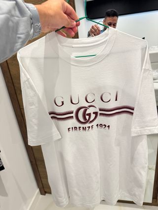 Camiseta Gucci Firenze 1921 Blanca