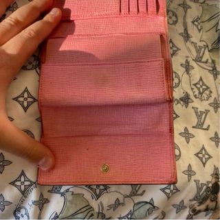 Portafoglio Fendi donna marrone e rosa