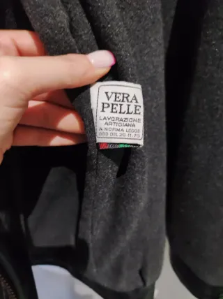 Giubbotto vera pelle GF uomo Made in Italy