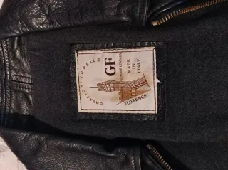 Giubbotto vera pelle GF uomo Made in Italy
