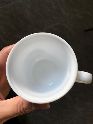 Pareja Tazas Café Vintage Francia 1970