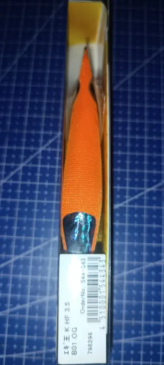 Yamashita K EGI 3.5号 22g Naranja Gold + abulon