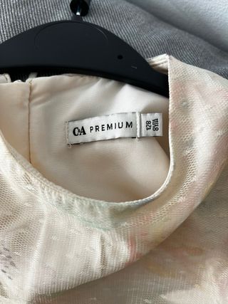 Vestido fiesta niña C&A floral tul talla 128/8años