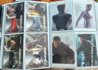 Colección Tarjetas Matrix.blade.x-men.buffy.ice ag