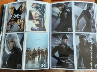 Colección Tarjetas Matrix.blade.x-men.buffy.ice ag