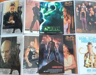 Colección Tarjetas Matrix.blade.x-men.buffy.ice ag