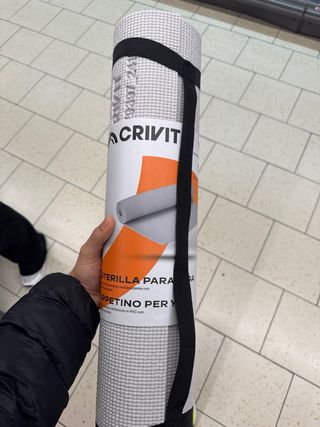 Esterilla Yoga Pilates Crivit en todos los colores