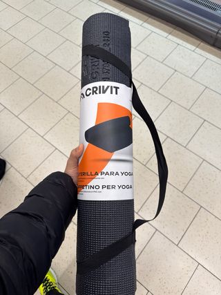 Esterilla Yoga Pilates Crivit en todos los colores