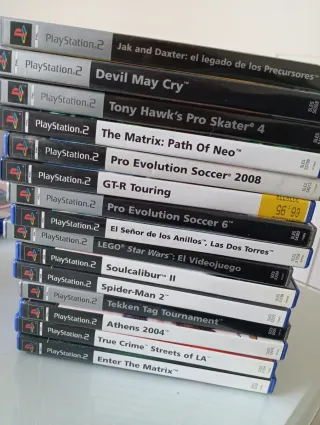 Pack 15 Juegos PlayStation 2