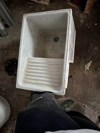 Lavadero de cerámica