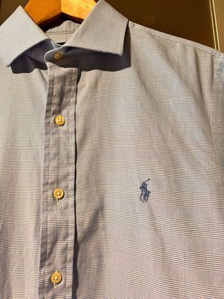 Camisa Polo Ralph Lauren Mujer Azul