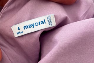 Vestido Mayoral Lila Talla 104 (4 años)