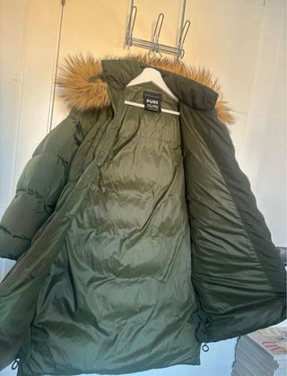 Plumífero Purificación García verde