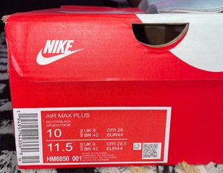 Nike Air Max Plus Tiempo Wolf Grey Black