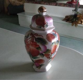 Vaso Decorativo Porcellana Fiori