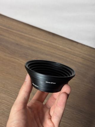 Anillos Adaptadores para Filtros de Objetivo