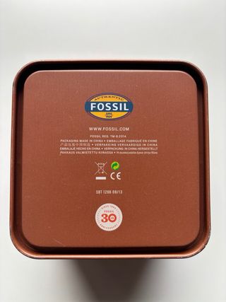 Reloj Fossil Marrón y Plateado