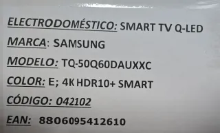 TV Samsung QLED 50 Smart TV