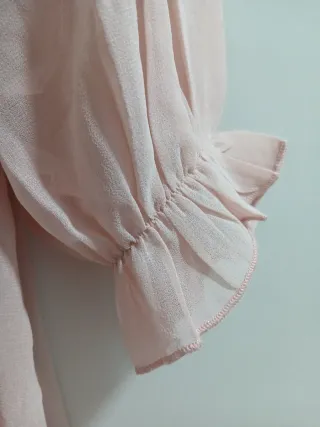 Vestido rosa corto talla S