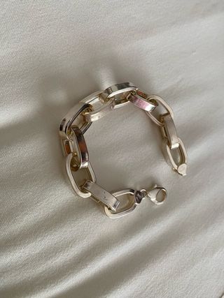 Pulsera Plata Ley. Medida 20.5cm