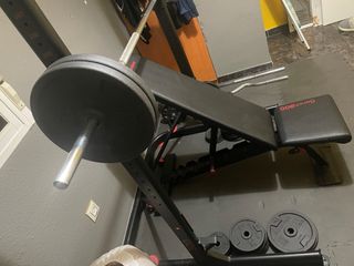 Pack Gimnasio: Banco, Rack, Barra, mancuernas pesa